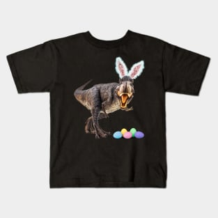 Easter T-Rex Kids T-Shirt